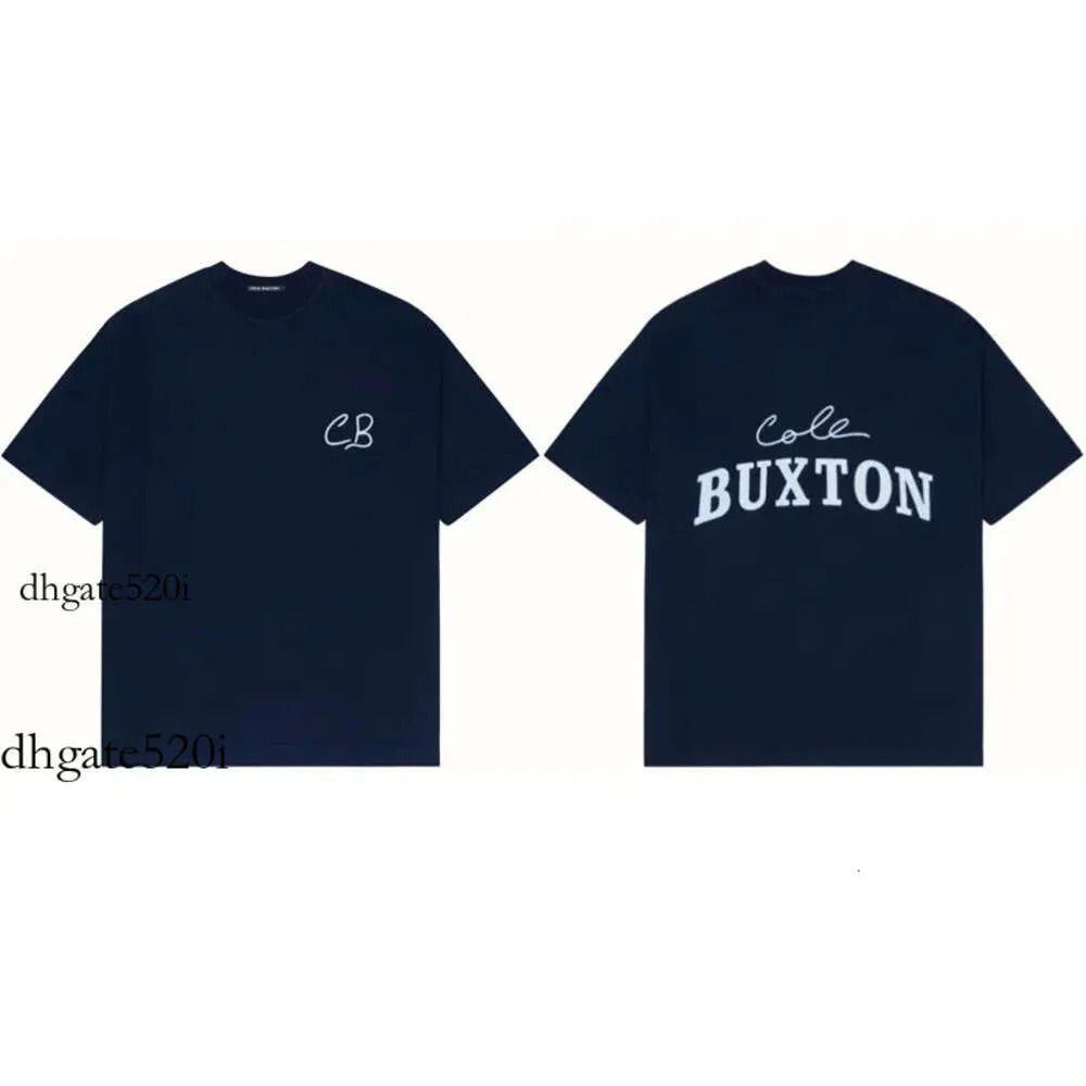 cole buxton t shirt designer mens t shirt män designer t-shirts cb cole buxton designer herr t-shirts signatur bokstav tryckt avslappnad kort