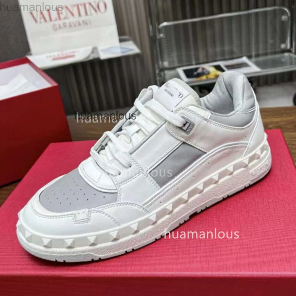 Farben Trainer Paar Designer -Schuh -Sneaker Sport trendy modische Schuhe Europäische Mode verschifft Frauen mit Leder außerhalb 2yf9