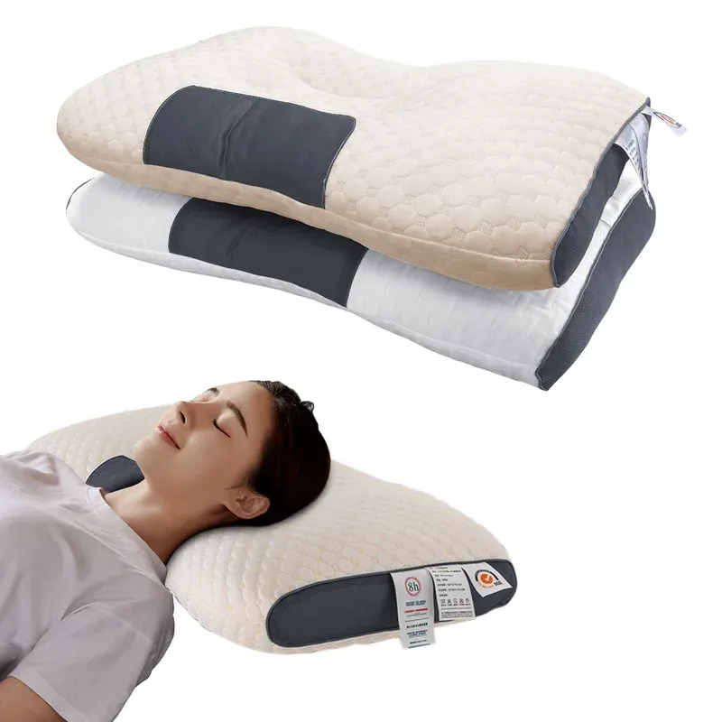 Massager Nuovo comodo cuscino per massaggio spa 3D per aiutare a dormire e proteggere il cuscino a maglia per cuscinetto a maglia per il collo.