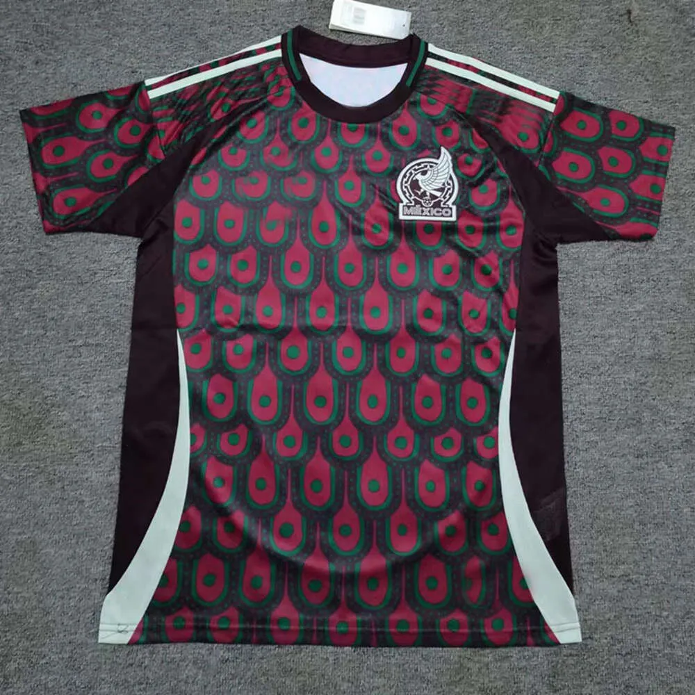 Koszulki piłkarskie 2024 Puchar Meksyk Jersey Football Size 19 Sanchez 18 Guadalcanal Fan wersja