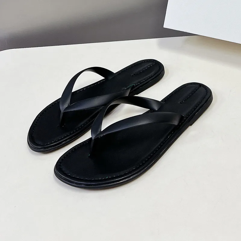 Mode klassisk stil kvinnliga tofflor sommar 2024 nya blandade färger klipp tå design verkar tunna strandskor eva material komfort textur dam flip flops