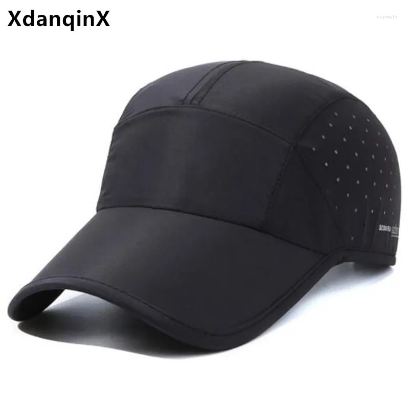 Top Caps Yaz Nefes Alabilir Mesh Kapağı Erkekler ve Kadınlar İçin Beyzbol Moda Çok yönlü güneş kremi Plaj Şapkaları Snapback