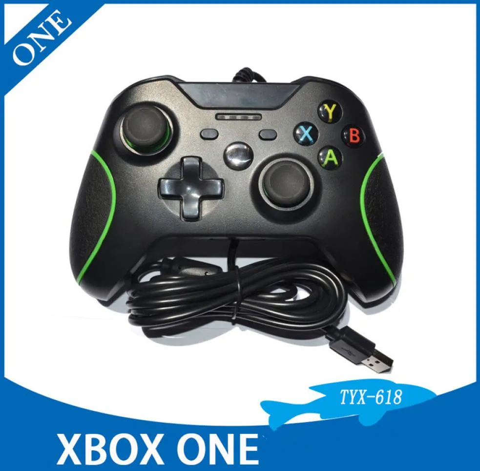 Controller cablato USB Controle per Microsoft Xbox One Controller Gamepad per Xbox One PC Windows Win7810 Joystick3442777