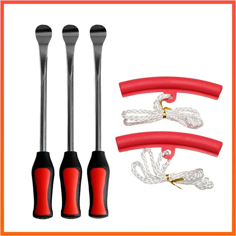 Outils 5 en 1 Changer de pneu Ensemble de pneus Leviers Set Set Spoon Lever Lever Outils de moto