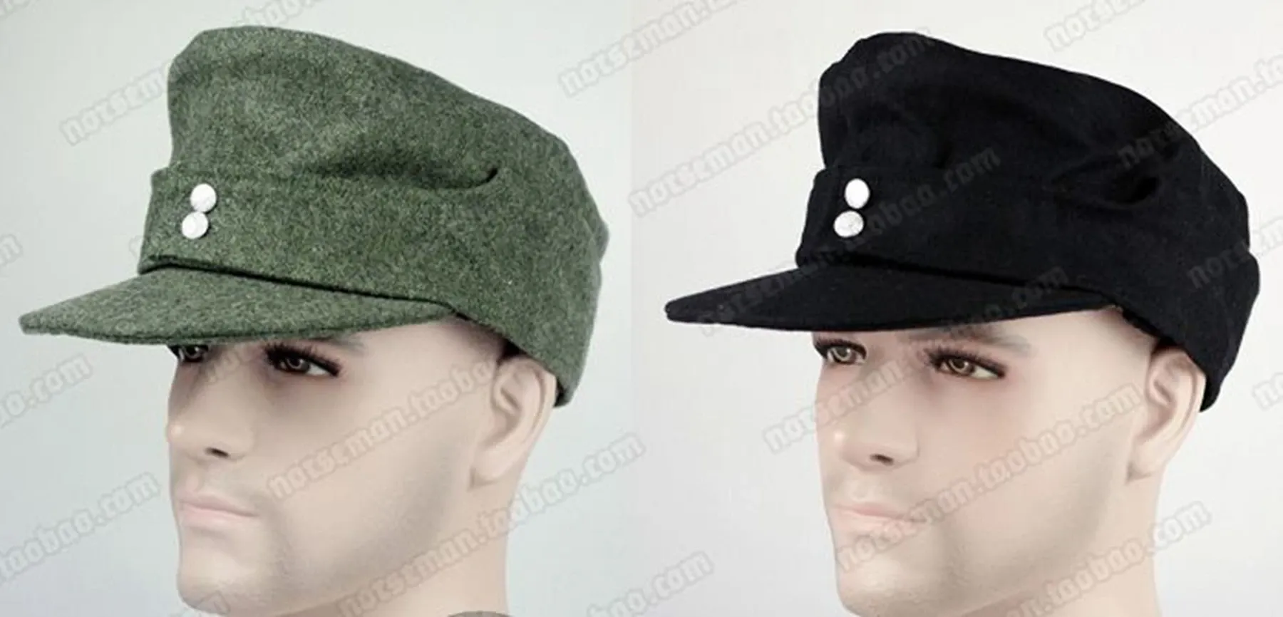 Caps Armyshop2008 WW2 German Wh Em Elite M43 1943 Panzer Wool Field Cap военная шляпа нет значка