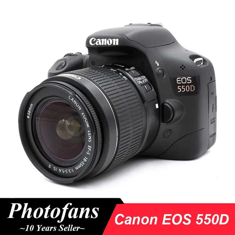 Filters Canon 550D met 1855 mm lens DSLR -camera