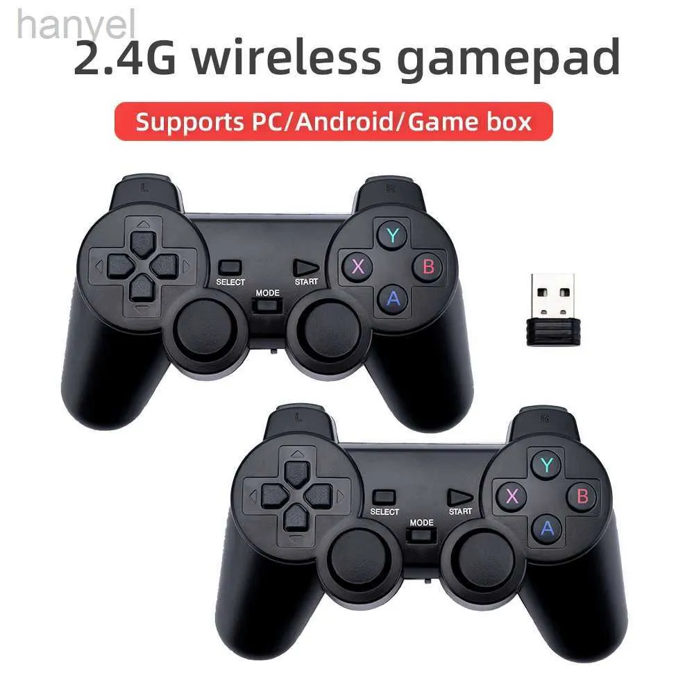 Kontrolery gier Joysticks 2,4G bezprzewodowe gamepad na Android / Game Box / Game Stick / PC / Smart TV Box Dubleble Game D240424