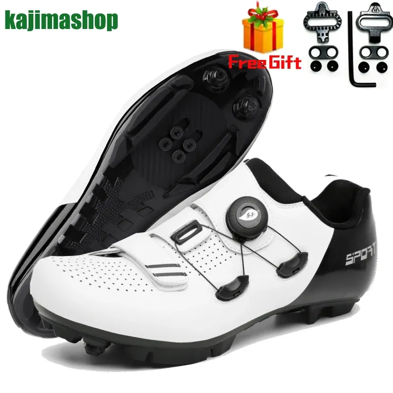 Chaussures 2022 Chaussures cyclables baskets de vélo Mtb Cleat Nonslip's Men's Mountain Very Shoes Chaussures Bicycle SPD ROAD FOODEAR SPEED TARBON