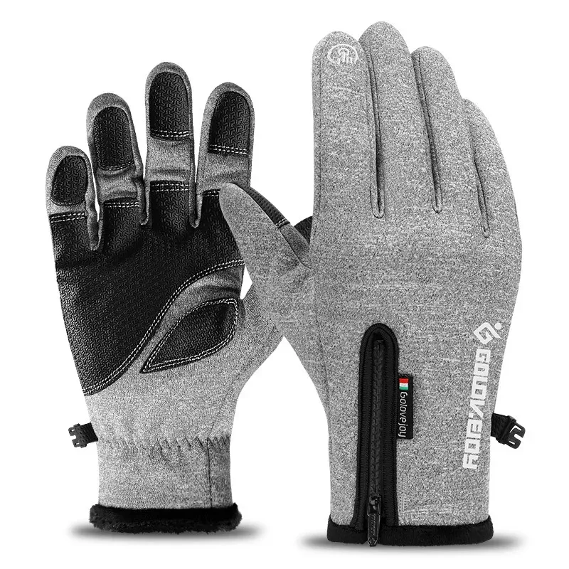 Gants gants de ski à écran tactile hommes femmes garçon fille fille chound snowboard gants moto ski d'hiver grimpant des gants de neige imperméables