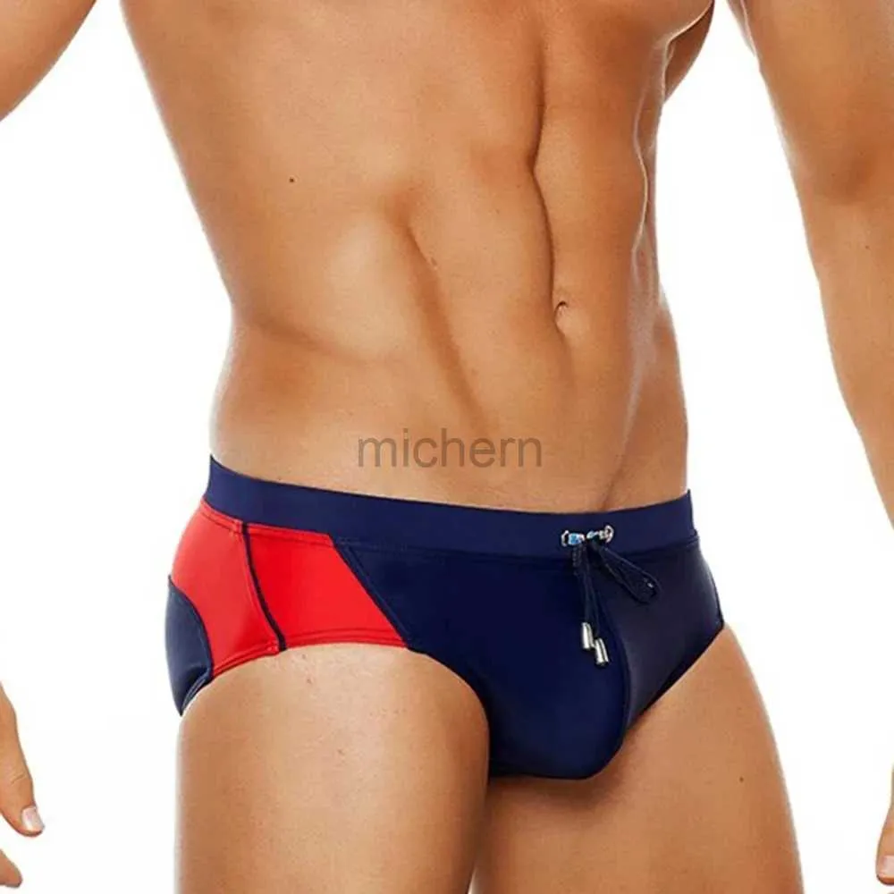 Swimons masculins Uxh Pus-up Pad-up Agroup Souchage gay Swimwear coloré Hommes rembourrés natation Briess Sexy Swim Surf Beach Shorts Boxers Trunks D240424