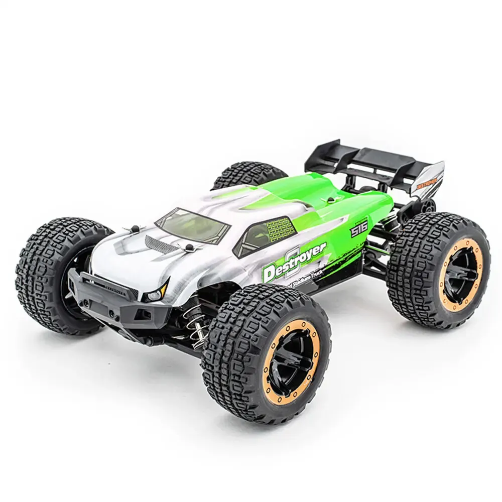 Auto's HBX 16890A 1/16 2.4G 4WD 45 km/u Brushless RC CAR High Speed Fast Offroad Truck volledige proportionele voertuigen modellen RTR speelgoed