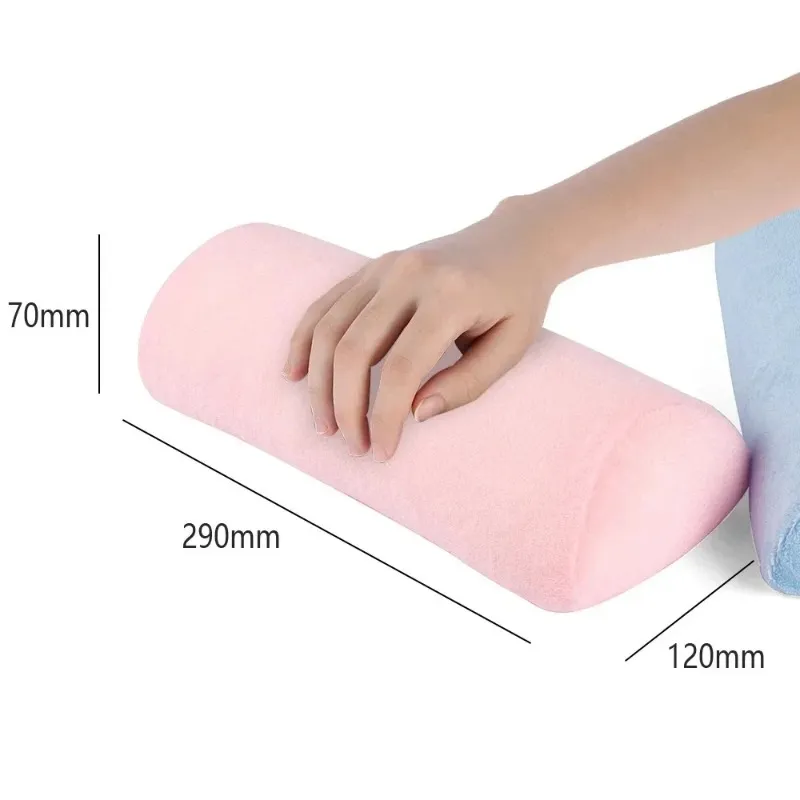 new 2024 Soft Hand Palm Rest Manicure Table Washable Hand Cushion Pillow Holder Arm Rests Nail Art Stand for Manicure Pillow- for Washable