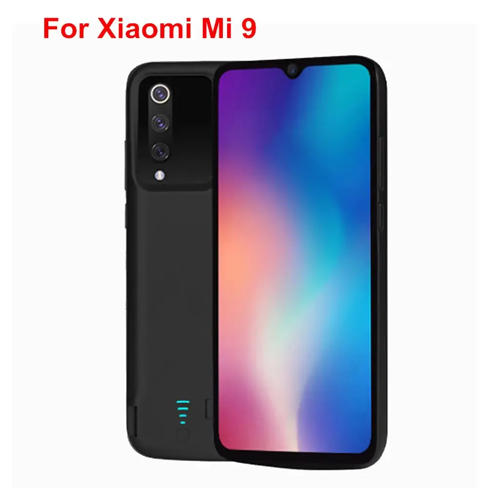 Fälle 10000mah für Xiaomi Mi 9 Batteriefall Mode externe Backup MI9 Power Case Ladegerät Cover -Pack für Xiaomi MI9 Batteriekoffer