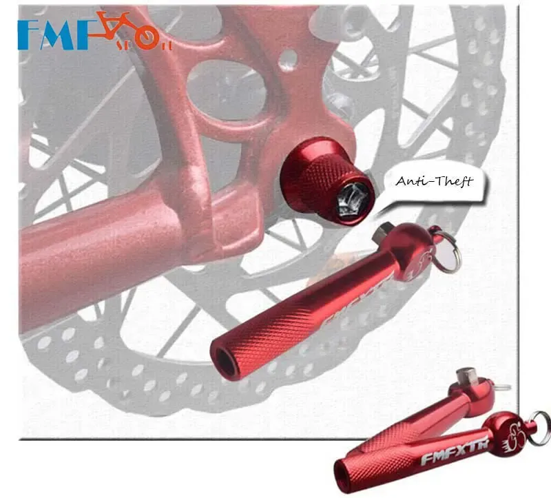 Verktyg FMFquick Release Cykelnav, anti -stöldspett, MTB Mountain Road Bike Wheel Locking, Security Bicycle Repair Tool