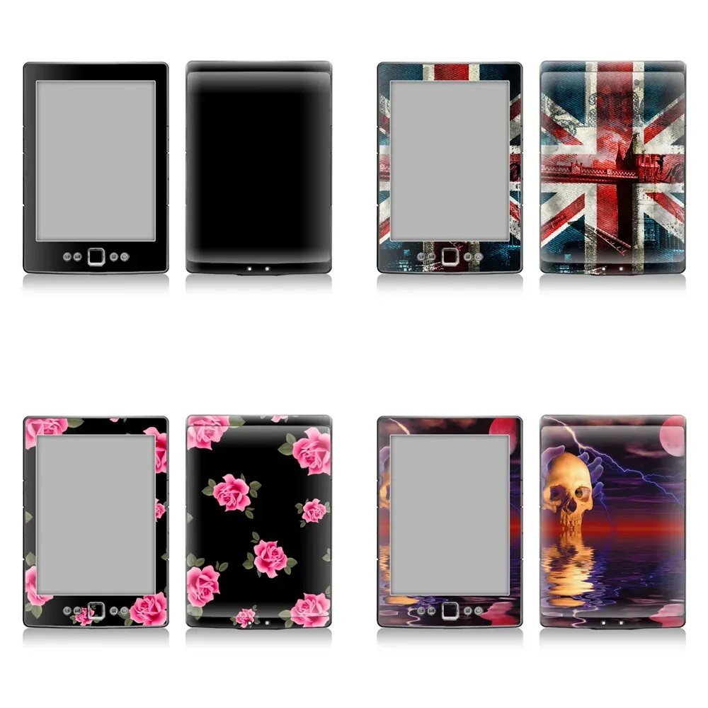 Autocollants le plus récent modèle Hot Sell Skin Sticker pour Kindle 4 Full Body Protective Decal for Kindle4 Skin Sticker