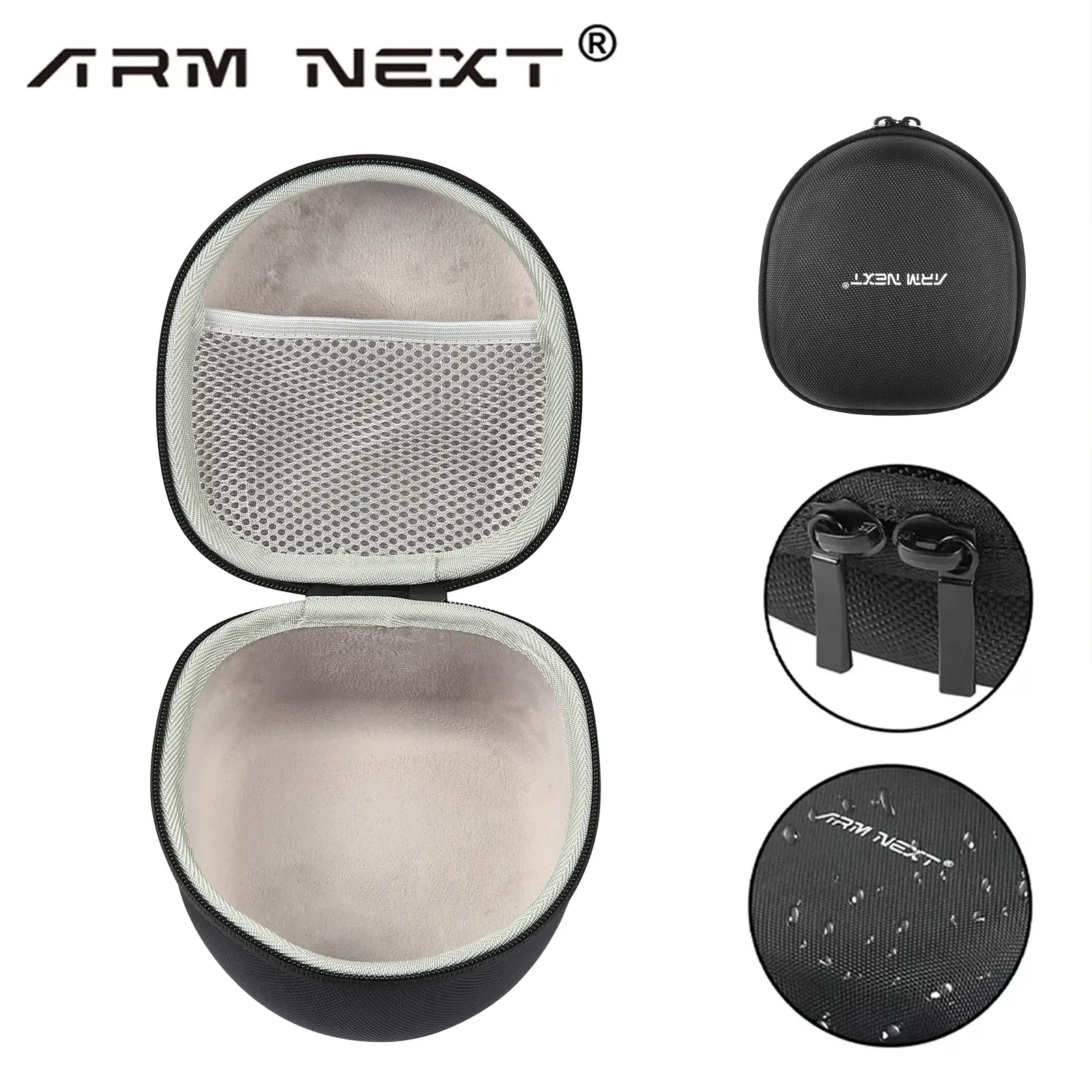 Accessori ARM NEXTTattico Casta di stoccaggio delle cuffie, auricolari da tiro elettronico, borsa portatile, custodia rigida ispessita