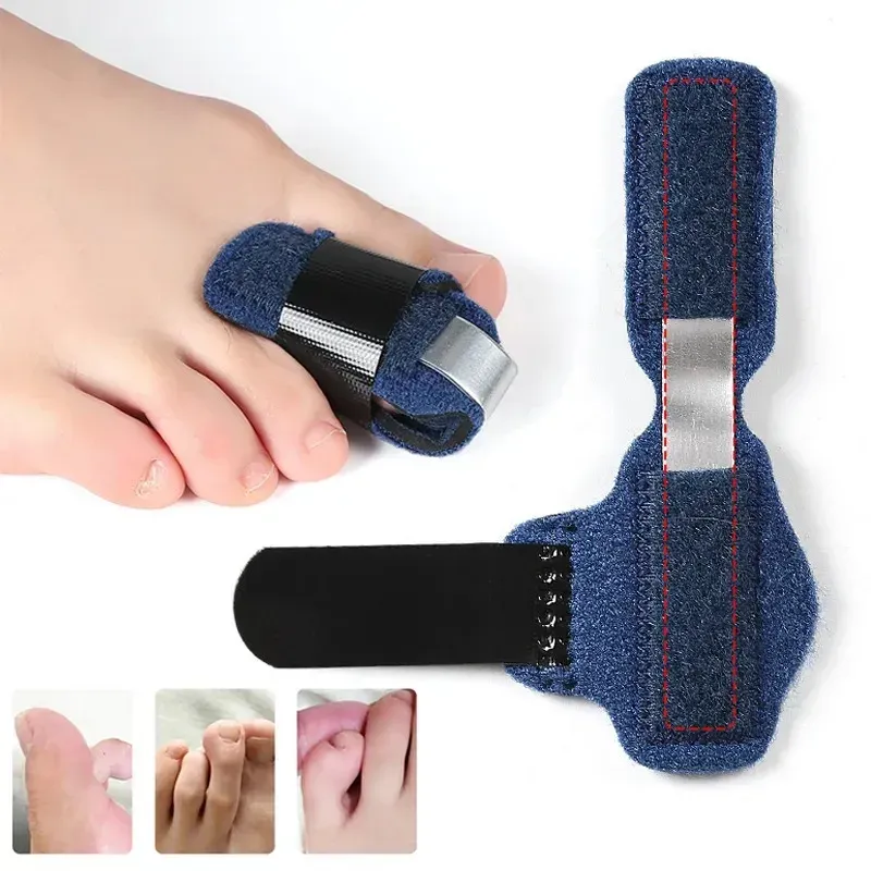Hammer Toe Düzeltici için Tedavi Toe Splint Düzleştirici Crooked Toe Pençe Toe Sabiliz Merkezi Destek Brace Sarma Ağrısı Rahatlama Çocuklar Yetişkinler