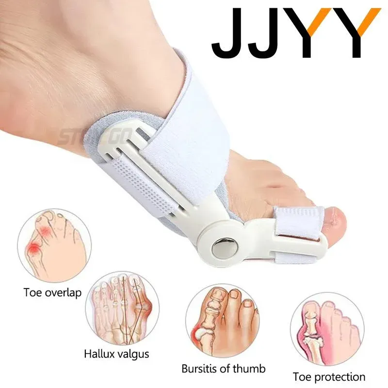 Behandling JJYY 1PC Big Bone Toe Bunion Splint Toe Straight Corrector Foot Pain Relief Hallux Valgus Correction Orthopedic Supplies