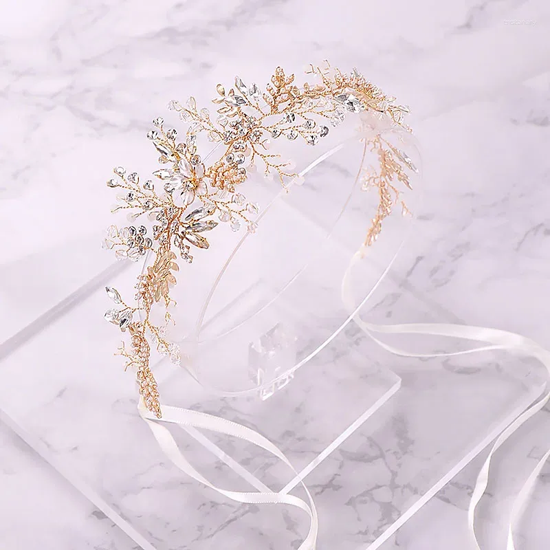 Clips para el cabello Flower Diadema de la diadema Cabello de moda Accesorios de joyería de boda