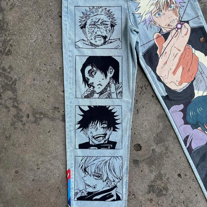 DHgate.com:Anime-Style Wide-Leg Jeans: Unique Japanese DHgate.com:Anime-Style Wide-Leg Jeans: Unique Japanese