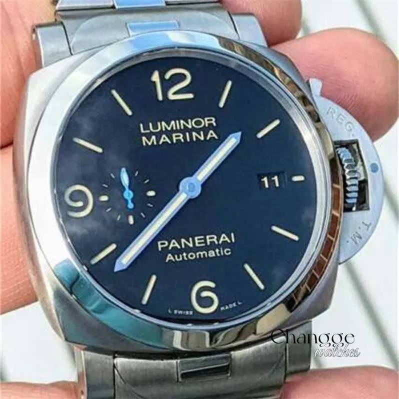 Montres de qualité de luxe Style minimaliste Watch imperméable Pererei Pam 723 Lumiinor Mariina 1950 44 Caseback Wl Loaz