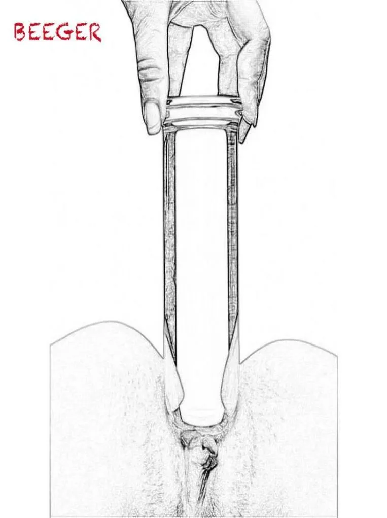 Beeger Pillar Stor glascylinder, glasdildo stor enorm stor glas penis kristall anala plug kvinnor sex leksaker för kvinnor y2004215957921