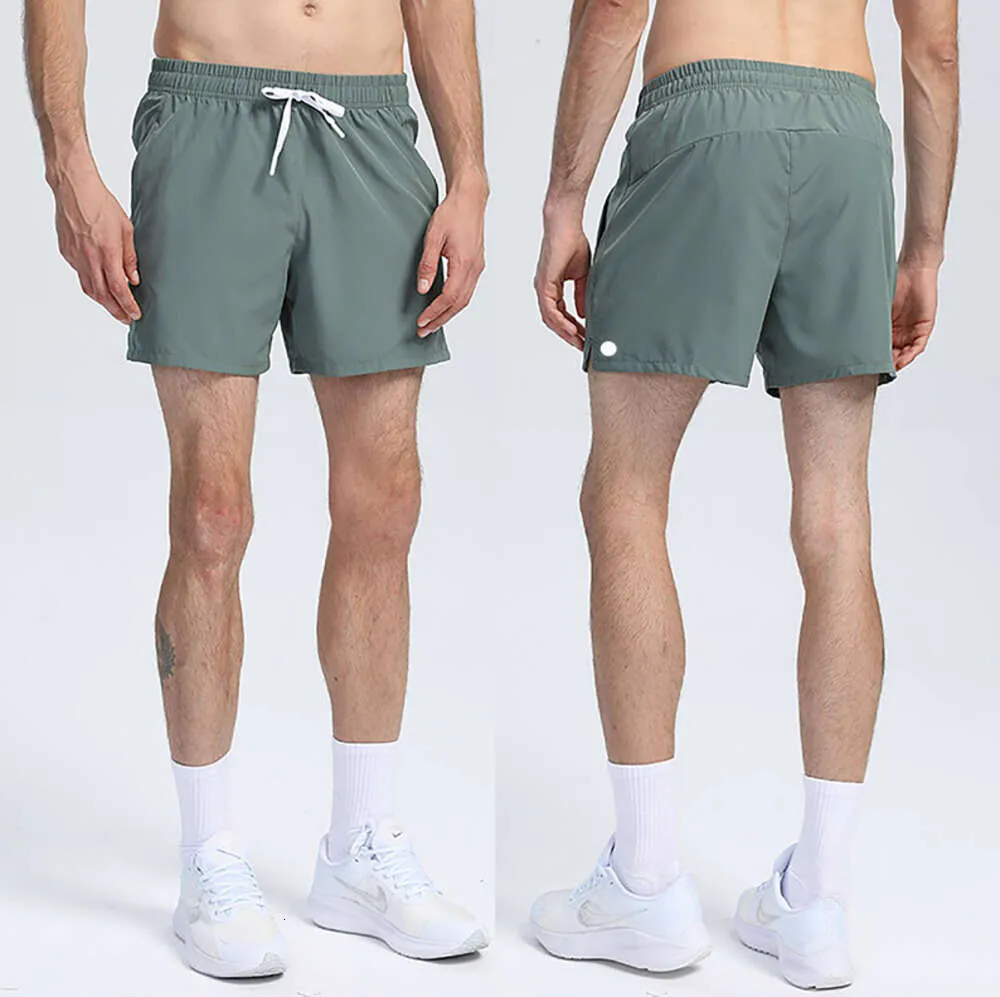 Lu Lu L Lu Mens Jogger Sports Shorts pour la randonnée à vélo avec Pocket Casual Training Gym Short Taille Pant M-4xl Vêtements de mode de créateur Breatchable 354354