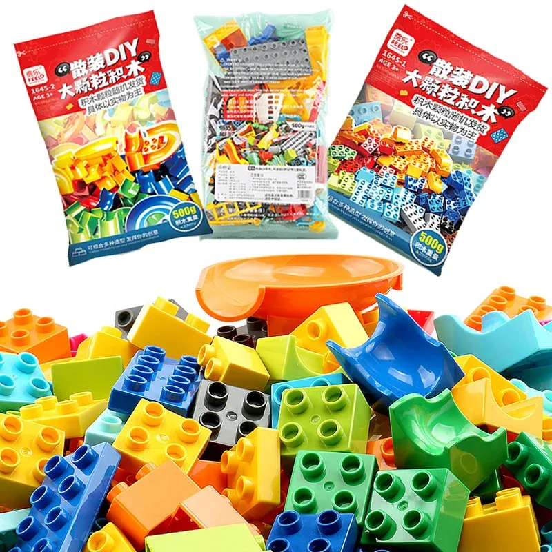 Blocks Bulk Big Particle Building Block Accessories Animal House DIY Assembled Bricks Children 36 Years Old Educational Toys And Gifts