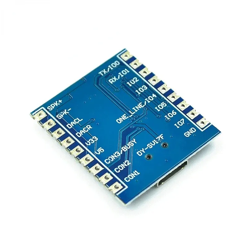DY-SV17F Audio Module Mini MP3-плеер IO Триггер USB скачать Flash Voice Module