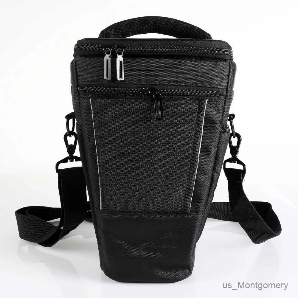 Accesorios de bolsas de cámara Gran bolsa de cámara impermeable para Canon EOS 6D2 5D Mark IV II III 5D4 5D3 R 850D 90D 80D 77D 70-200MM 100-500 mm Case de lente