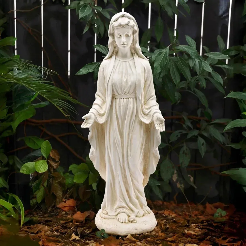 Estatua De La Virgen María Al Aire Libre 30 Jardín Religioso Bendita Madre  Virgen De Guadalupe Estatuas, Polyresin, White De 75,13 € | DHgate, image size:1000x1000