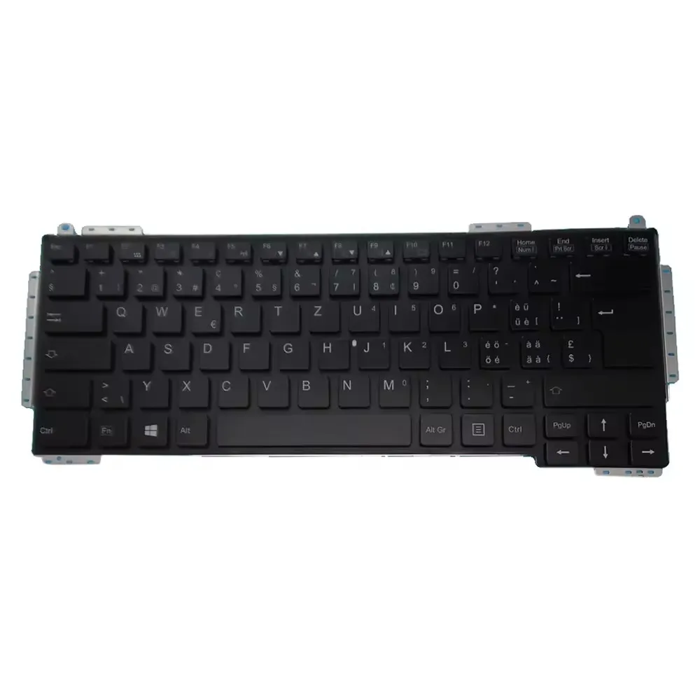 لوحة مفاتيح الكمبيوتر المحمول لـ Fujitsu Lifebook S904 S935 T904 T935 T936 U904 SWISS SW N860-7839-T308 CP660840-01 Black مع الإضاءة الخلفية الجديدة