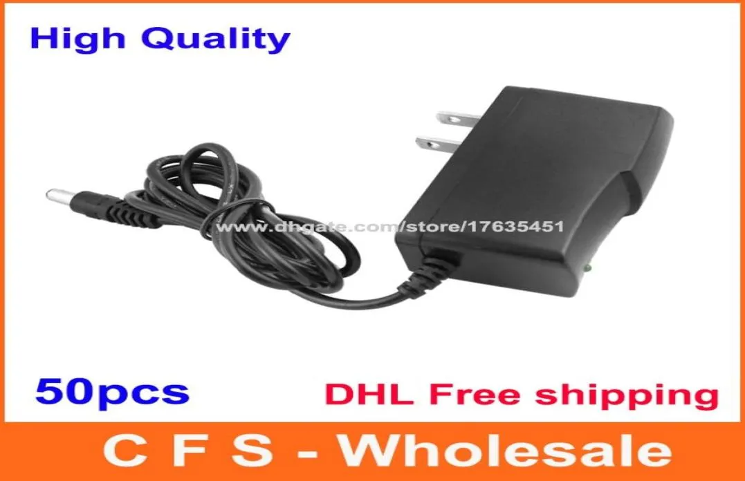 50pcs AC 100240V to DC 5V 45V 3V 1A Power adapter Supply 1000mA Adaptor US Plug 55mm x 21mm DHL 3781413