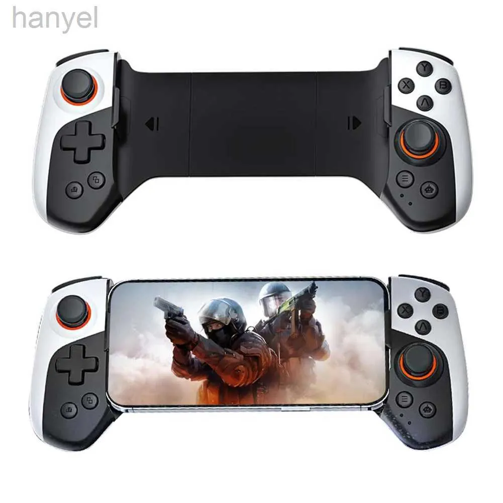 Oyun Denetleyicileri Joysticks Kablosuz Gamepad Bluetooth uyumlu5.3 Makro İşlev İPhone 15/11/13/iPad/iOS/Tablet/PC/Switch D240424 için Telefon Oyun Denetleyicisi