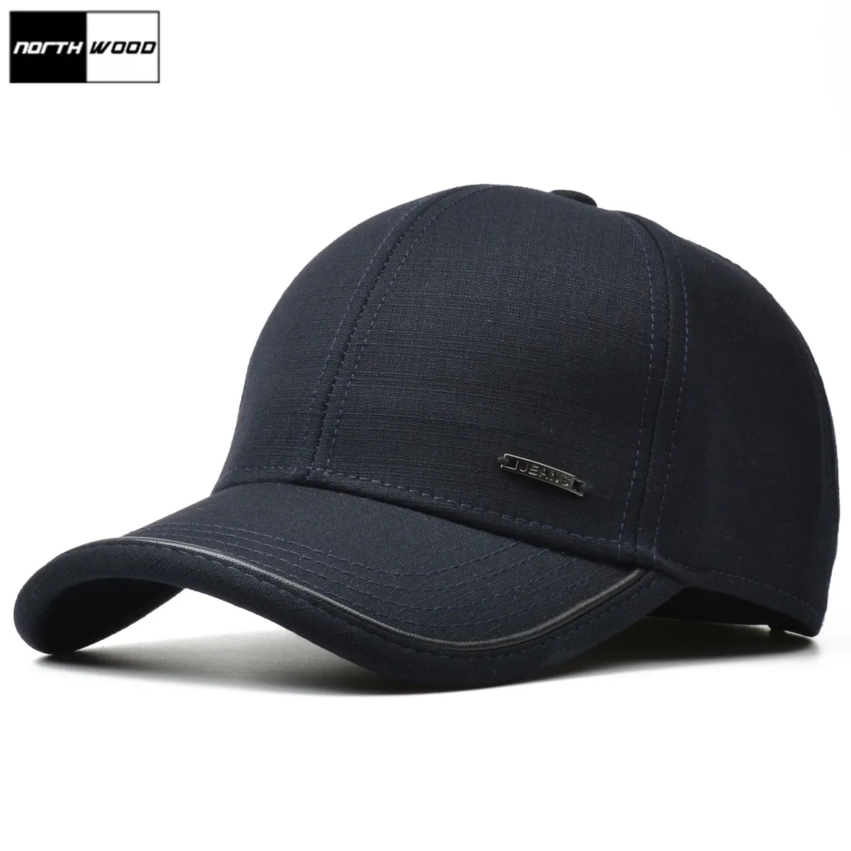 Слои Northwood Brand Men's Caps Сплошная хлопковая бейсболка мужчина для гольфа для гольфа повседневные шляпы грузовика регулируют gorras hombre для открытия