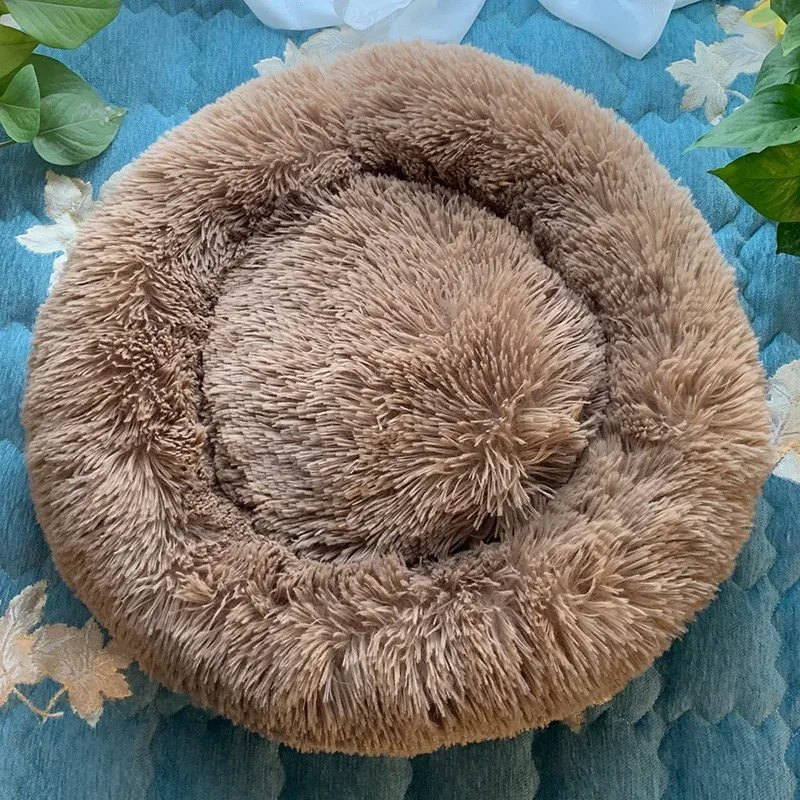 Mats Fashion Nuovo gatto lettiera pet pet round peluche inverno ed estate dog tappetino tappetino spedizione gratuita