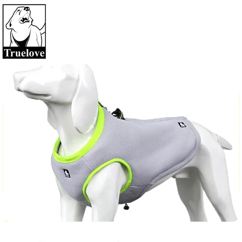 Truelove animal de compagnie de refroidissement gilet des vêtements d'été Veste légère plus fraîche pour petit et grand chien hiver chaud et frais pour plage tlg2511 240415