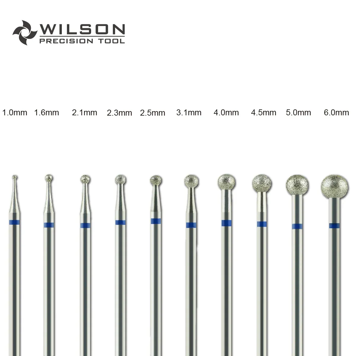 Биты Wilson Ball Shape Assocsties Accessories/Tools/Manicure/Drill Bits