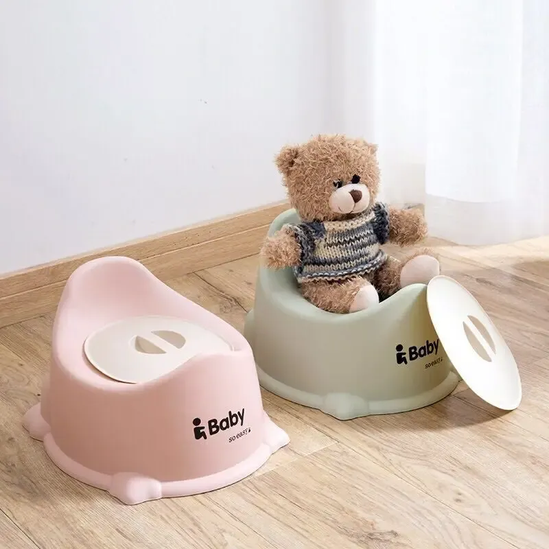 Chemises Toilettes pour enfants avec pinceau bébé couleur solide toilettes garçons garçons en bas âge portable urinant bébé bébé lit de lit