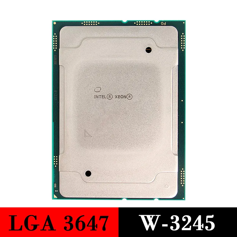 Använd serverprocessor Intel Xeon W-3245 CPU LGA 3647 W3245 LGA3647