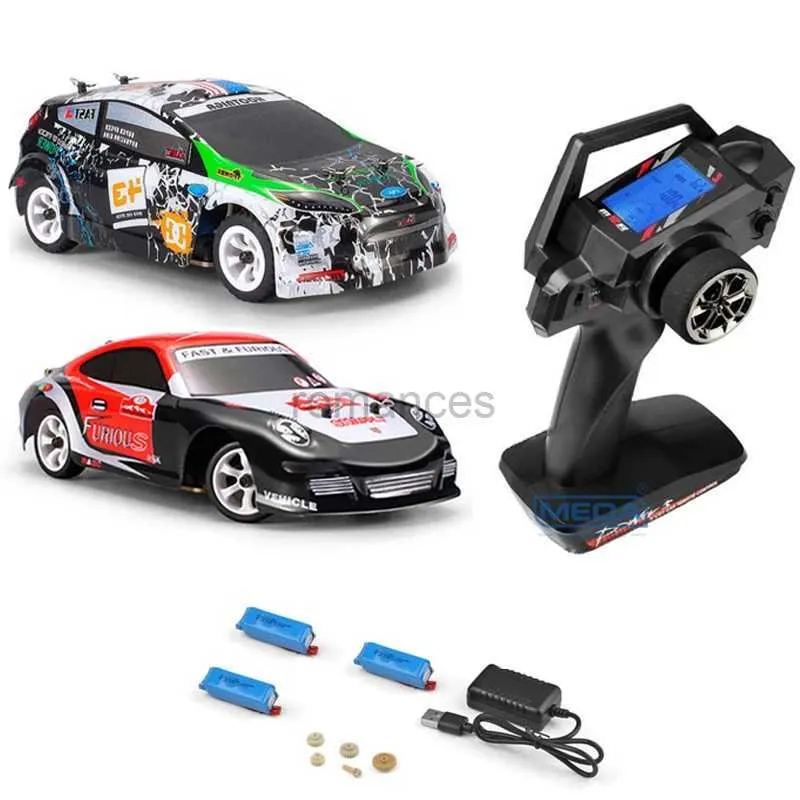 Electric/RC Car Wltoys K989 K969 284131 4WD 1/28 مع ترقية LCD التحكم عن بُعد للسباق عالي السرعة بعوضة 2.4 جيجا هرتز على الطرق الوعرة RTR RALLAN RALL 240424