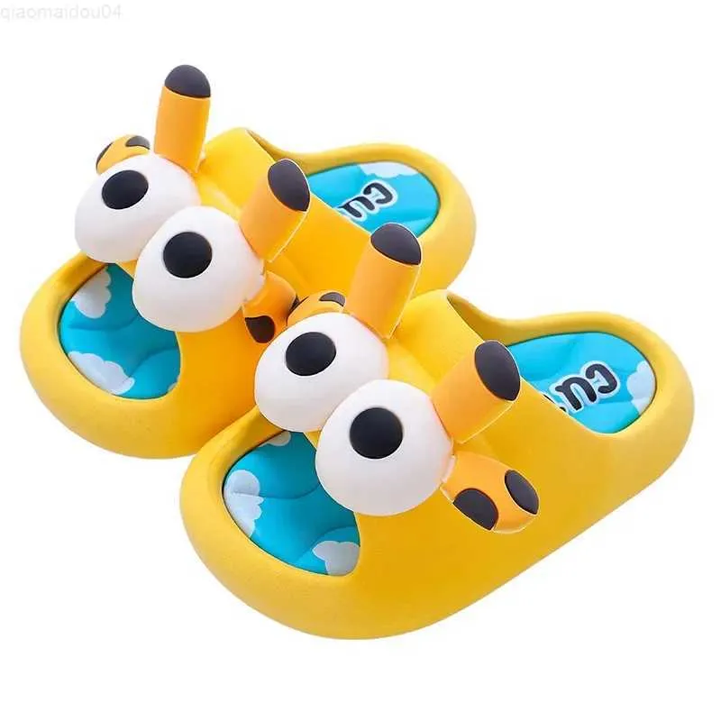 Slipper Summer childrens sandals boy and girls baby non-slip soft bottom indoor bath kids shoesL2404