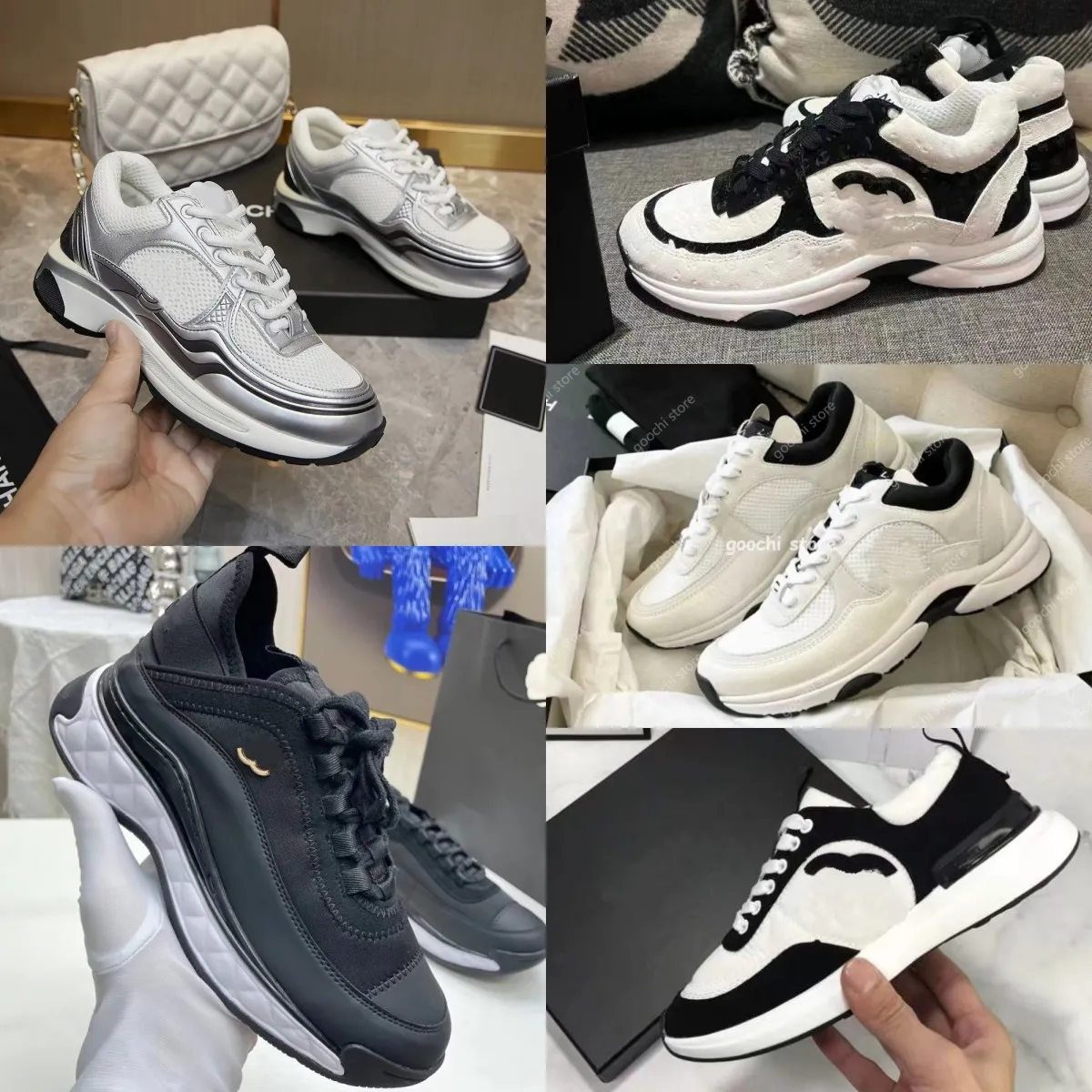 kvinnors tränare sneakers utomhusskor basketskor löpskor lyxiga högkvalitativa sneakers män kvinnor skor snörning sportsko casual skor designer skor