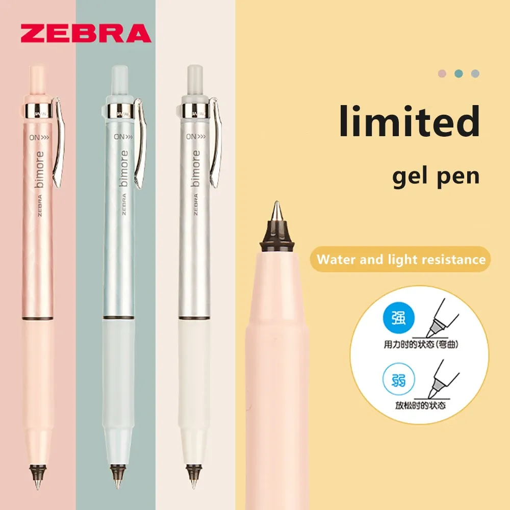 PENS GIAPPONESE CARTINERIA ZEBRA JJ114 GEL PEN LIMITED Pressa Calligrafia Hard Pen della calligrafia per adulti può sostituire il piombo di ricarica da 0,5 mm