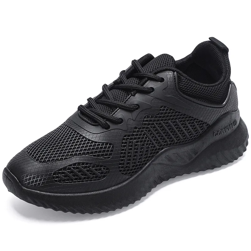 Designer Fashion Light Mens Running Shoes Black Wit Zomer Nieuw Fashion Mesh Ademende Outdoor Casual Sports Shoes Flying Woven Shoes DDD