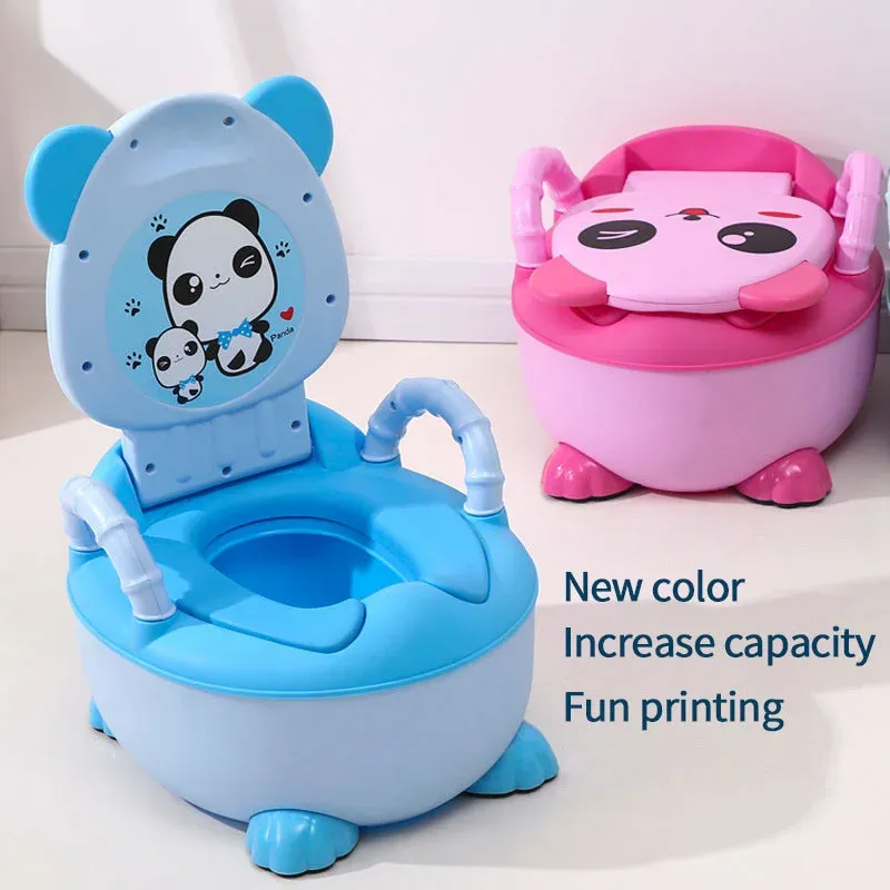 Chemises 06 ans Pot pour enfants Soft Baby Potty Plastic Plastic Plastic Cought Portable pliing Pot for Children Potty Girl Boy New 2022