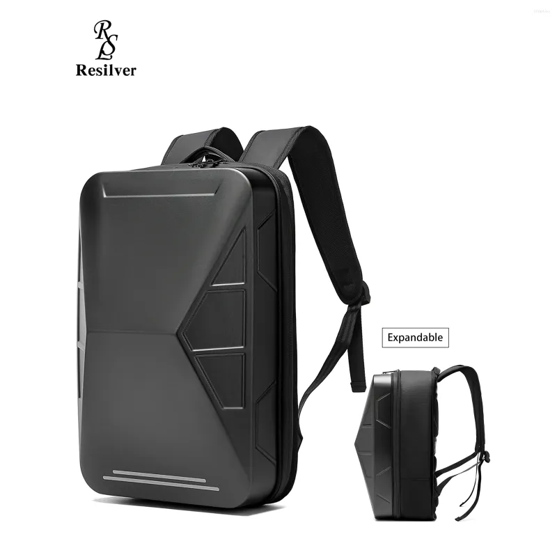 Extension du sac à dos Hard Shell imperméable Gaming Antift Volt Laptop Light Slim avec un port USB Fit pour 16 pouces Notebook