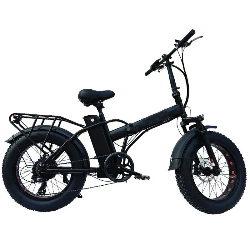 Cykel feivos y01 20 tum snödäck elektriska cykel 500W aluminiumlegering fällbar elektrisk cykel 1000w offroad e cykel med fettdäck