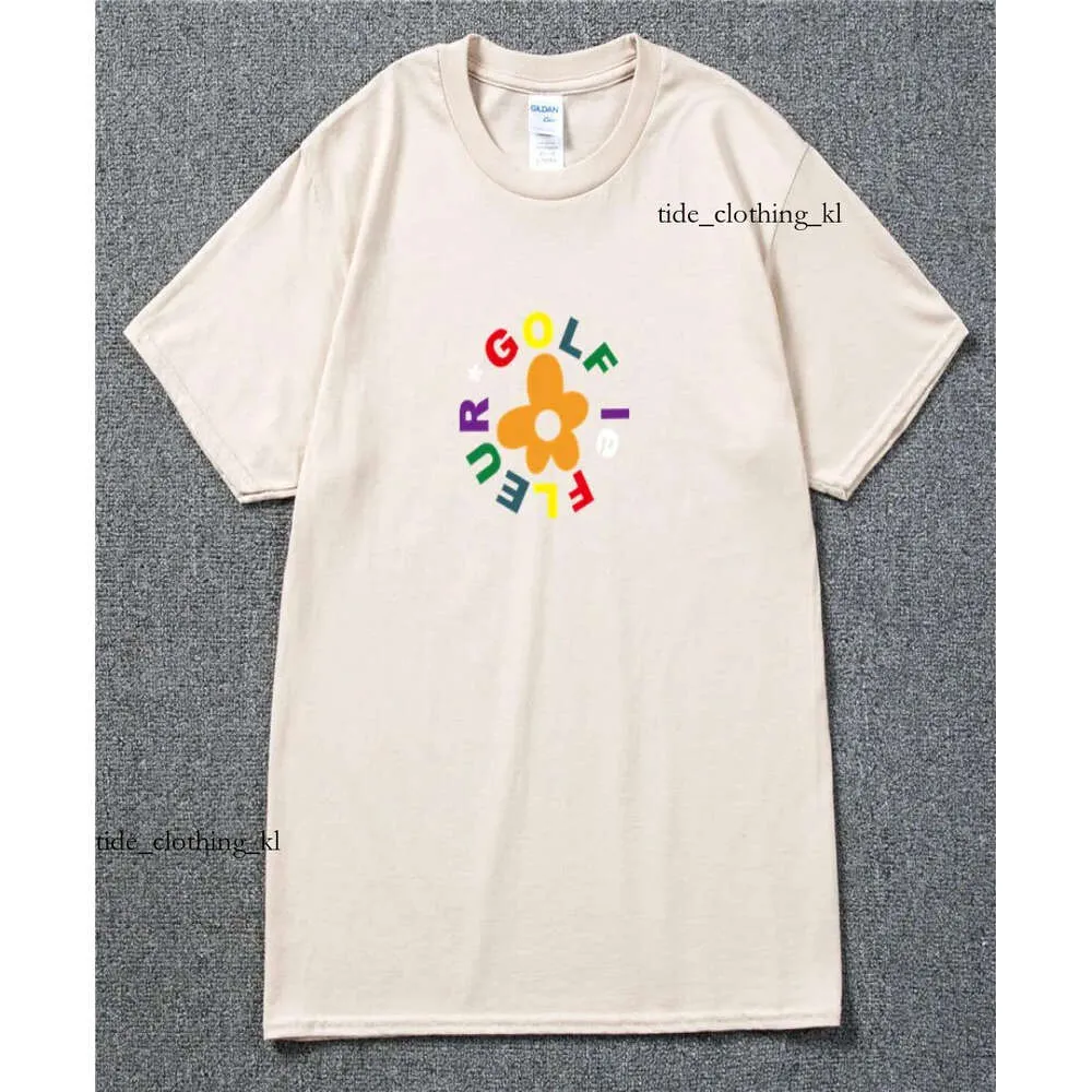 Designer T-shirt Golf le Flor Flower vote Igor Tyler le créateur T-shirt Cotton Men Tshirt décontracté T-shirt Men Fomens Hip Hop 600