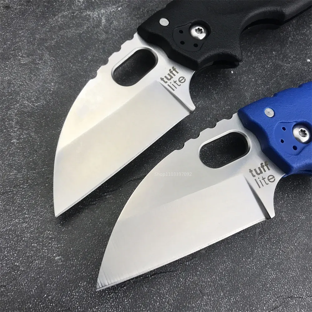 C/S Tuff Lite Mini Folding Knife 440C Plain Edge Blade GFN Handles Everyday Carry Self Defense Tactical Multitool Pocket Knives Spartan 4416 BM 535 KS 1660